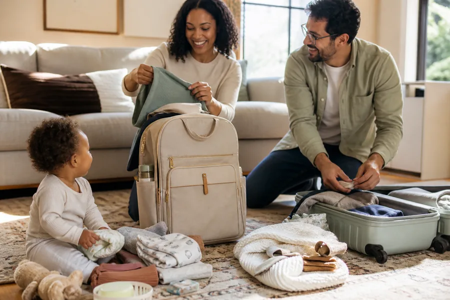 growing families comparing convertible diaper backpack for a bag carries diapers today, snacks next year, and family travel essentials after that.