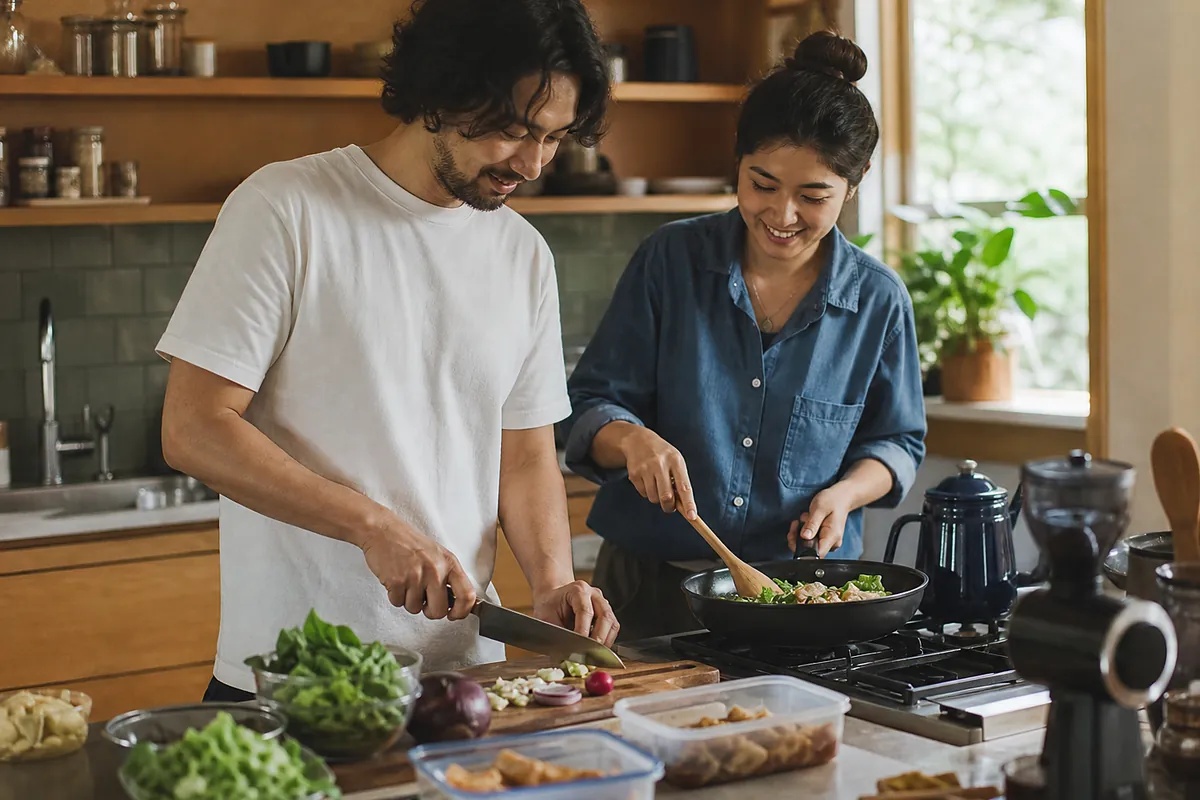 tea and coffee drinkers considering electric kettle temperature control in an everyday setting