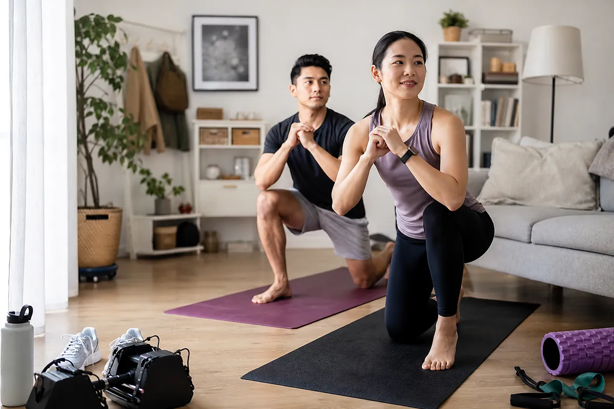 recreational exercisers considering medium density foam roller in an everyday setting