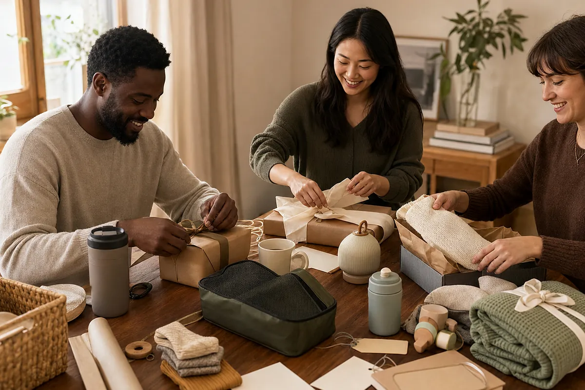 remote-working friends considering work from home gifts useful in an everyday setting