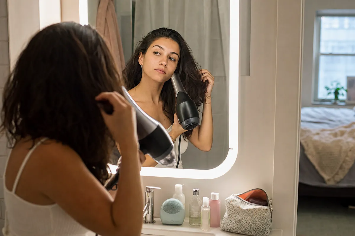busy morning stylers considering hair dryer multiple heat settings in an everyday setting