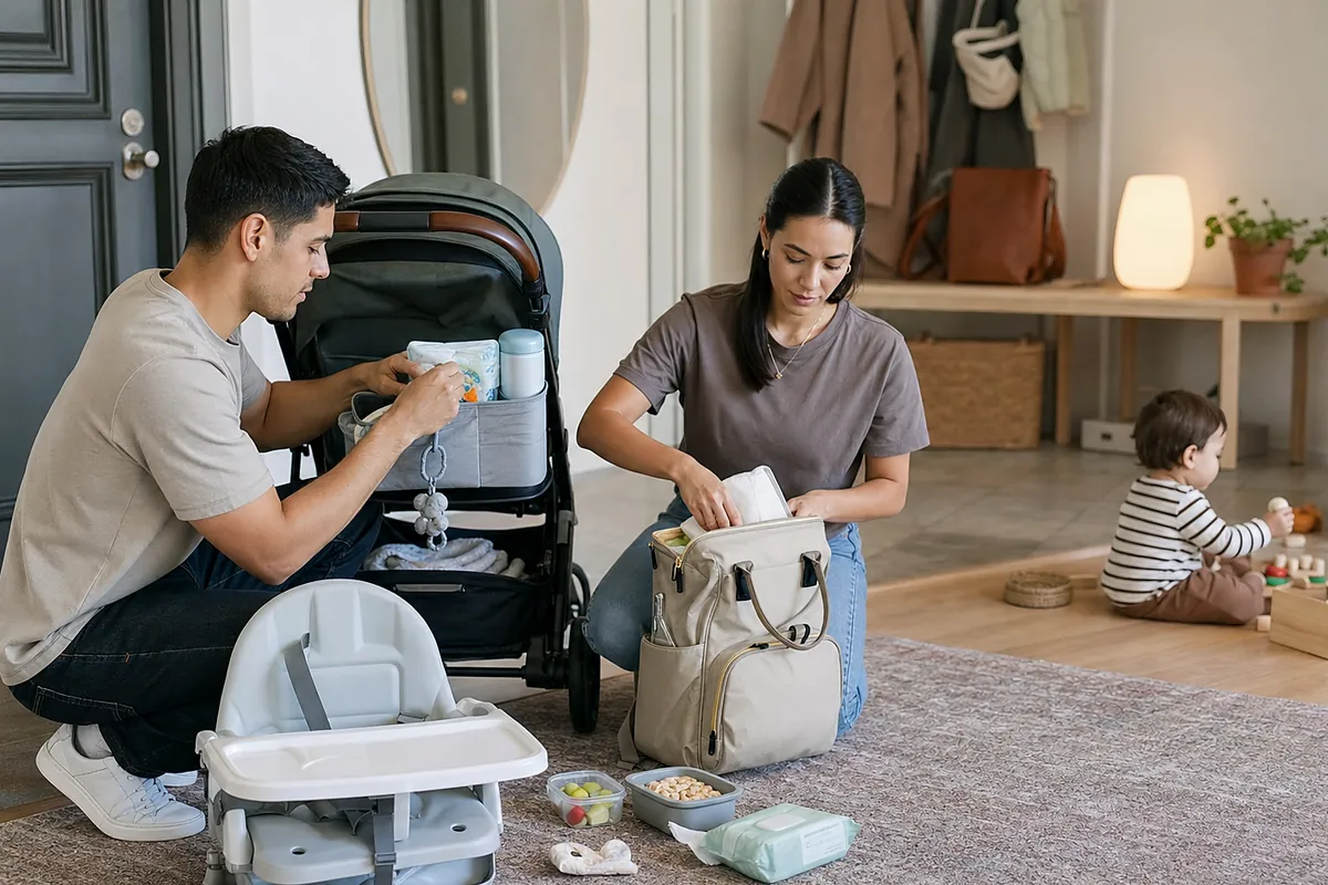 families building routines considering open toy storage organizer in an everyday setting