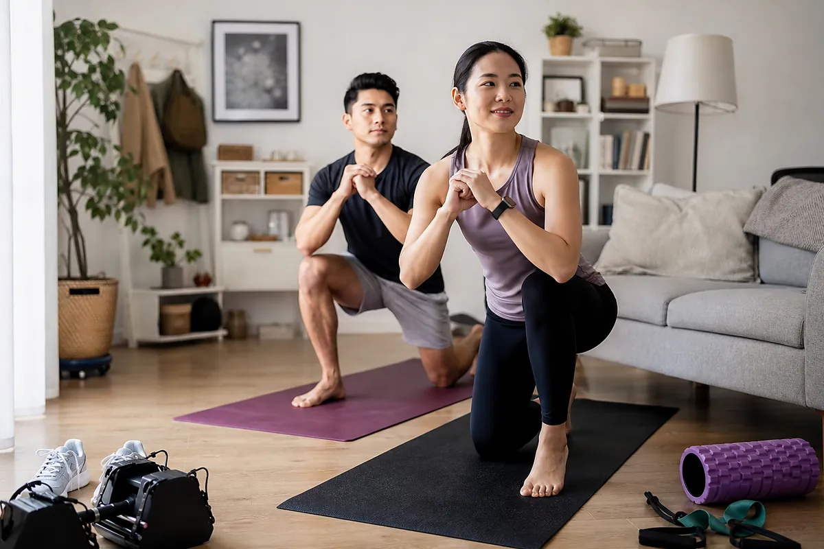 home mobility and yoga users considering thick yoga mat non slip in an everyday setting